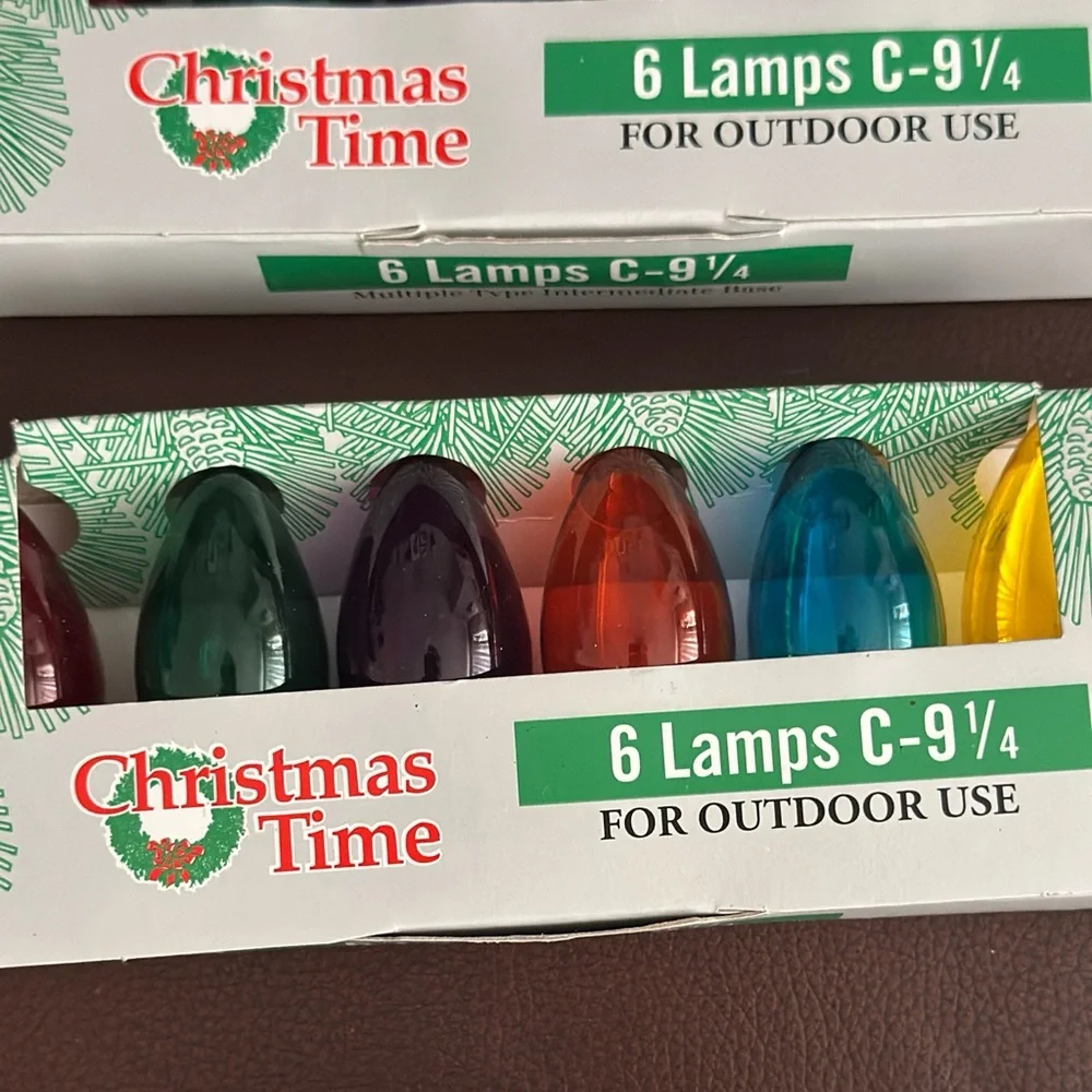 Multicolor Outdoor String Lights-replacement Bulbs